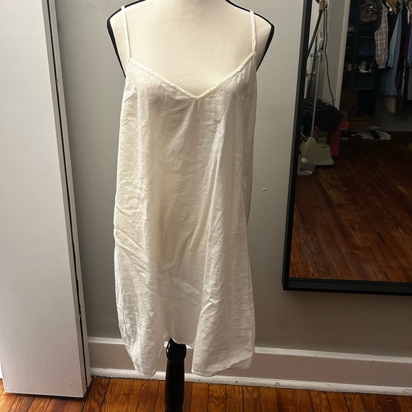 NWT Lucky Brand Cream Dress Size Medium with Special Detailing and Lining - Picture 10 of 16